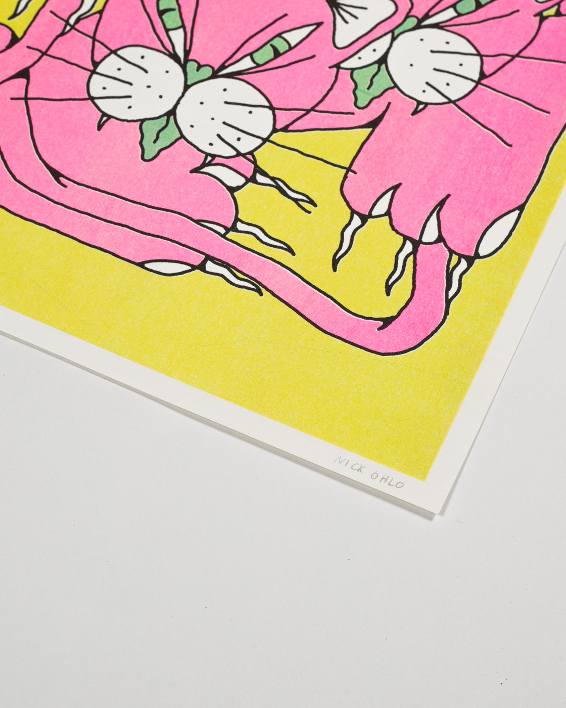 Mew Mew | Limited Edition Risograph Print