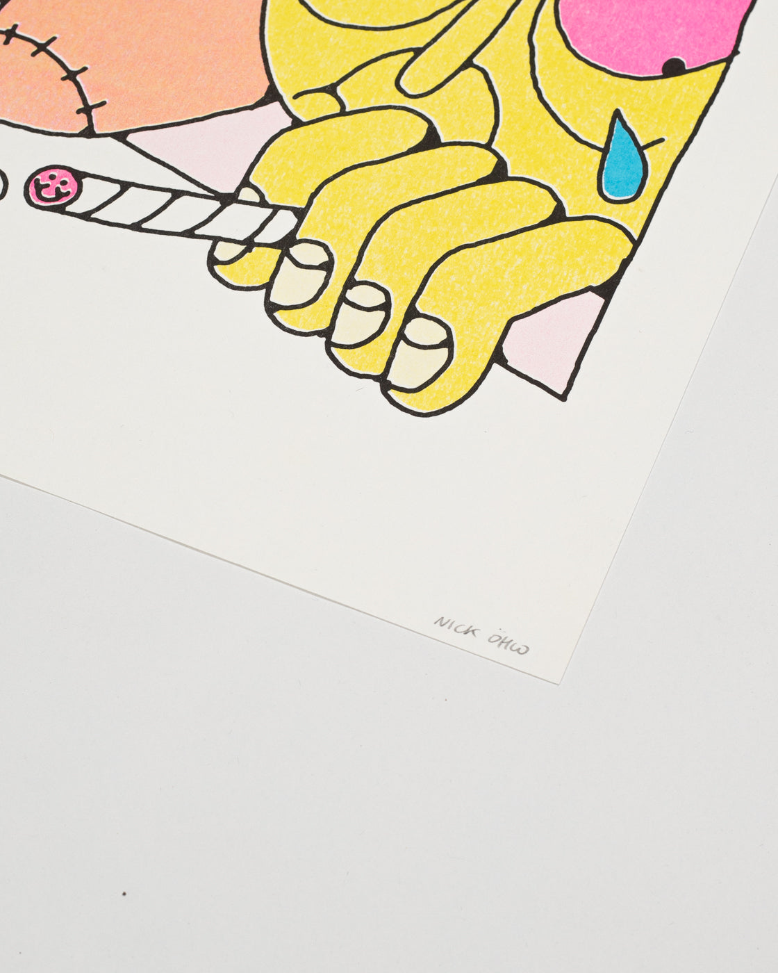 Out of the Window | Limited Edition Risograph Print