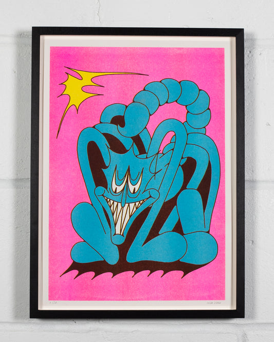 The Virus | Limited Edition Risograph Print